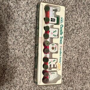 Christmas Candle Train Decoration